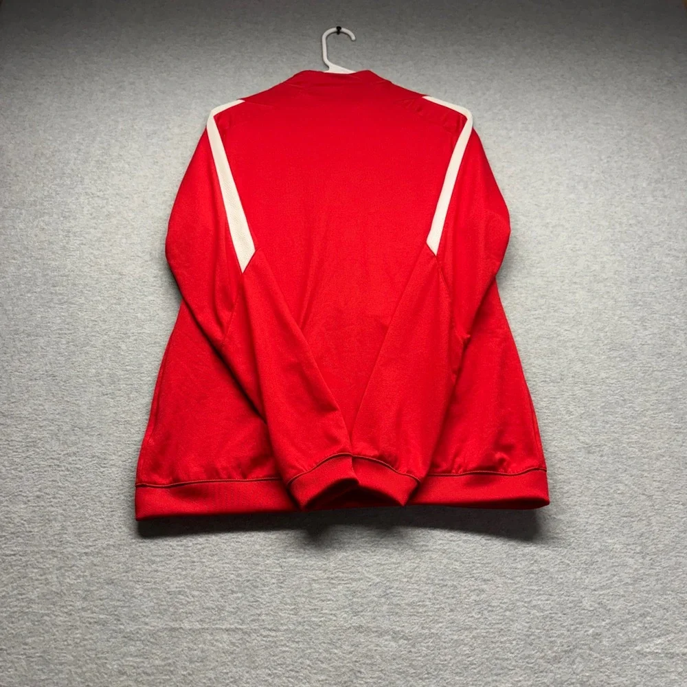 Nike Dri-FIT Budweiser Track Jacket Mens Large Red Full Zip Soccer Authentic L